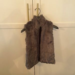 Girls Faux Fur Vest